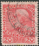 667404 USED LEVANTE 1908 LEVANTE AUSTRIACO - Altri - Europa