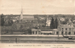 Couterne * 1905 * Vue Générale Et La Gare * Station Ligne Chemin De Fer Orne - Autres & Non Classés