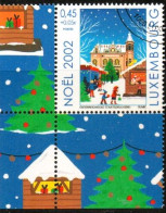 LUXEMBOURG, LUXEMBURG 2002,  MI 1592, WEIHNACHTEN, NOEL, ESST GESTEMPELT, OBLITÉRÉ - Gebruikt