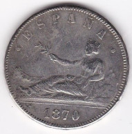 Fausse - False . 5 Pesetas 1871 D.M. Amédée I , 38 Mm, 21,2 G , Magnétique - Imitationen, Nachahmungen