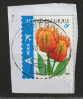 Belgien 2008 A PRIOR Oben Geschnitten, Abart "200E" Michel 3833Do, Yvert 3768 Tulpen Tulipe 3786 - Non Classés