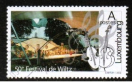LUXEMBOURG, LUXEMBURG 2002, MI 1577 A, KULTURELLE ERREIGNISSE, GESTEMPELT, OBLITÉRÉS - Used Stamps