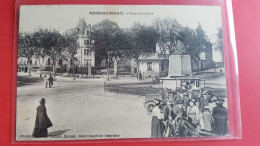 Remiremont , Place De La Gare , Voiture Service Public Pour Plombieres - Remiremont