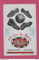 BUVARD & Blotting Paper : Chaussures HUNGARIA  G. BUISSART  ETAIRES - Zapatos