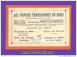 BUVARD /Les Papiers Transformés Du Nord   MARCQ EN BAROEUL - Papierwaren