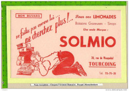BUVARD : Pour Vos Limonades SOLMIO Tourcoing    Beau Graphisme - Limonadas - Refrescos