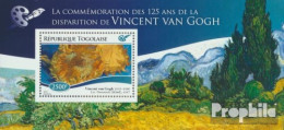 Togo Block 1132 (kompl. Ausgabe) Postfrisch 2015 Vincent Van Gogh - Togo (1960-...)