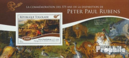 Togo Block 1128 (kompl. Ausgabe) Postfrisch 2015 Peter Paul Rubens - Togo (1960-...)