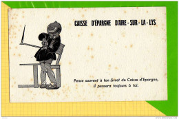 Buvard & Blotting Paper : Caisse D'Epargne D'Aire Sur La Lys (1 Enfant) - Bank & Insurance