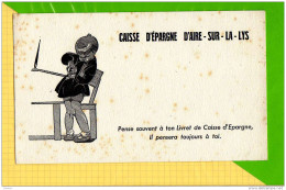 Buvard & Blotting Paper : Caisse D'Epargne D'Aire Sur La Lys (1 Enfant) - Banca & Assicurazione