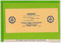 BUVARD  :   Imprimerie Papeterie  Leroux   HAZEBROUCK - Stationeries (flat Articles)