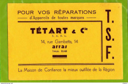 BUVARD : Reparations RADIO TSF  Tetart  Arras - Electricity & Gas