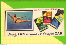 BUVARD & Blotting Paper : Sucez ZAN Le Plongeur - Cake & Candy