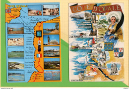 2 Cartes La Cote D'Opale Dunkerque Boulogne Cayeux - Nord-Pas-de-Calais