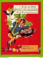 PROTEGE CAHIER  : La Pie Qui Chante  Enfant Oiseau Pie Bird - Protège-cahiers