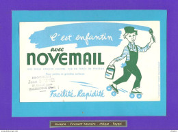 BUVARD  :   Novemail Jean Brunet    HAZEBROUCK - Farben & Lacke