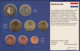 Niederlande 1999 Stgl./unzirkuliert Kursmünzensatz Stgl./unzirkuliert 1999 EURO-Erstausgabe - Nederland