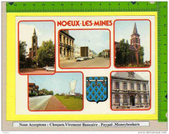 NOEUX Les MINES Multivues De La Ville Eglise - Noeux Les Mines