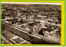 COUDEKERQUE BRANCHE  Route De Bourbourg  Vue Aerienne Peniches  269.20°:::: - Coudekerque Branche