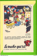 BUVARD & Blotting Paper : LA VACHE QUI RIT  Cirque    Les Animaux Savants    N°9 - Dairy