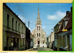 LUMBRES  Rue Broncquart  L'Eglise Magasin Coop - Lumbres