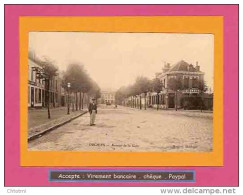 CPA : ORCHIES :Avenue De La Gare Petite Animation - Orchies