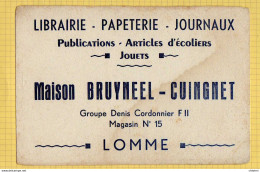 BUVARD : Librairie Papeterie Maison BRUYNEEL CUIGNET  LOMME - Papelería