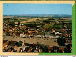 AUDRUICQ  Grand Place Vue En Avion - Audruicq