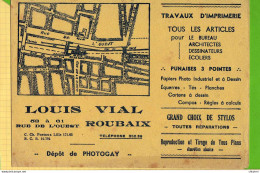 BUVARD & Blotting Paper : Travaux D'Imprimerie LOUIS VIAL ROUBAIX - Papeterie