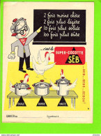 PROTEGE CAHIER : La Super Cocotte SEB Poulet Au Recto DENIS PAPIN - Protège-cahiers