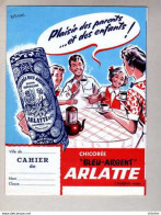 PROTEGE CAHIER : Chicoree "Bleu Argent " ARLATTE  CAMBRAI A L'interieur Histoire De La Chicorée - Protège-cahiers