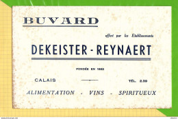 Buvard & Blotting Paper  : Alimentation Vins Spiritueux DEKEISTER  REYNAERT  Calais - Drank & Bier