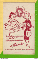 BUVARD & Blotting Paper :Le Boulanger Un Fournisseur De La Farine FROMENDOR - Caramelle & Dolci