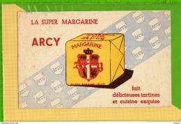 Buvard & Blotting Paper : Margarine ARCY  La Super Bleu - Leche