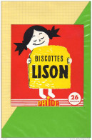 BUVARD & Blotting Paper : Biscottes LISON - Zwieback