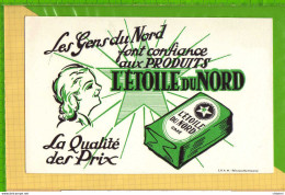 Buvard & Blotting Paper : Café Les Gens Du Nord Font Confiance Aux Produits L ETOILE DU NORD - Kaffee & Tee