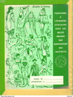 PROTEGE CAHIER : Caisse D'Epargne De Valenciennes Evolution Des Costumes - Protège-cahiers