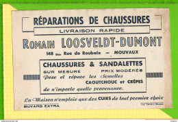 Buvard & Blotting Paper : Reparation De Chaussures ROMAIN LOOSVELDT DUMONT  Rue De Roubaix MOUVAUX - Zapatos