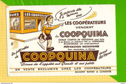 BUVARD & Blotting Paper : Les Cooperateurs Vendent COOPQUINA - Liqueur & Bière