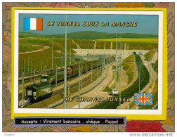Le Tunnel Sous La Manche   : Eurotunnel A Sangatte - Sangatte
