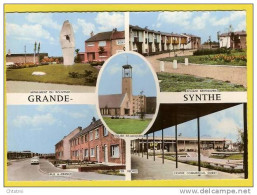 GRANDE SYNTHE  : 1 . Multivues    : Monument Du Souvenir , Rue A. France ; Centre Commercial Ouest - Grande Synthe