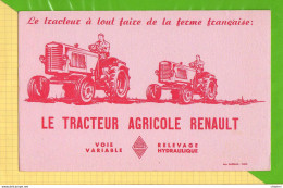 Buvard & Blotting Paper  : Le Tracteur Agricole Renault - Agriculture