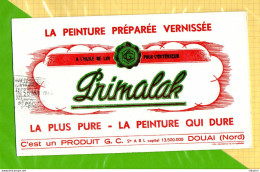 BUVARD & Blotting Paper  : Peinture Preparée Vernissée PRIMALAK   Douai - Verf & Lak