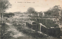 ALGERIE - Tipaza - Les Thermes - LL. - Ruines - Carte Postale Ancienne - Andere & Zonder Classificatie