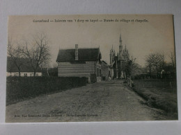 Beveren-Waas - . Gaverland , Inkoom Van 't Dorp En Kapel ,  Entrée Du Village Et Chapelle , Edit. Van Remoortel-Smits - Beveren-Waas