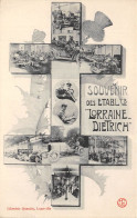 54-LUNEVILLE- SOUVENIR DES ETABLISSEMENTS LORRAINE-DIETRICH- MULTIVUES - Luneville