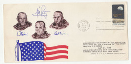 US Commemorative Card The First Man On The Moon 1969 B230801 - North  America