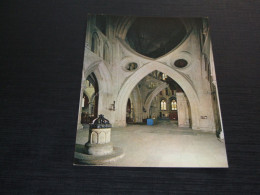 62848-             ENGLAND, WELLS CATHEDRAL, SOMERSET, THE FONT AND INVERTED ARCHES - Wells