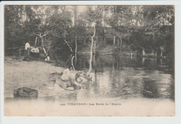 VIDAUBAN - VAR - LES BORDS DE L'ARGENS - LAVEUSES - LAVANDIERES - Vidauban