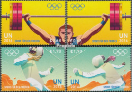 UNO - Wien 920-923 (kompl.Ausg.) Postfrisch 2016 Olympische Sommerspiele - Neufs